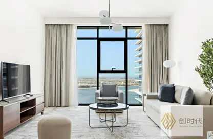 Apartment - 1 Bedroom - 1 Bathroom for rent in Marina Vista Tower 1 - Marina Vista - EMAAR Beachfront - Dubai Harbour - Dubai
