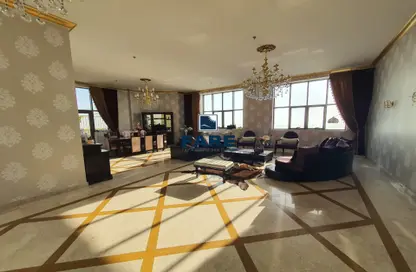 Living Room image for: Duplex - 4 Bedrooms - 6 Bathrooms for sale in Majestic Tower - Al Taawun Street - Al Taawun - Sharjah, Image 1