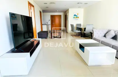 Apartment - 1 Bedroom - 2 Bathrooms for rent in Ocean Heights - Dubai Marina - Dubai