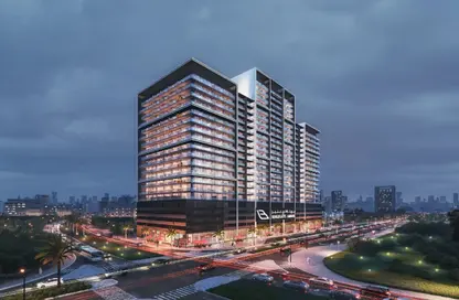 Apartment - Studio - 1 Bathroom for sale in Binghatti Amberhall - Jumeirah Village Circle - Dubai