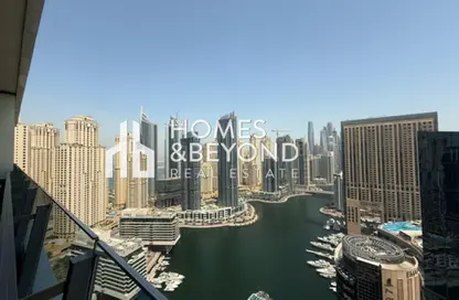 Apartment - 2 Bedrooms - 2 Bathrooms for sale in Silverene Tower A - Silverene - Dubai Marina - Dubai