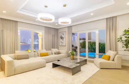 Villa - 5 Bedrooms - 7 Bathrooms for rent in Garden Homes Frond O - Garden Homes - Palm Jumeirah - Dubai
