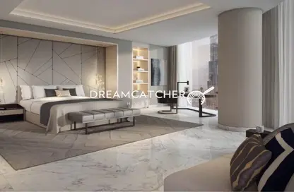 Room / Bedroom image for: Apartment - 5 Bedrooms - 7 Bathrooms for sale in IL Primo - Opera District - Downtown Dubai - Dubai, Image 1