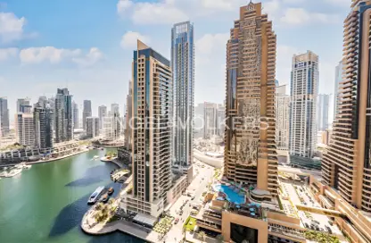 Apartment - 1 Bedroom - 2 Bathrooms for rent in Cayan Tower - Dubai Marina - Dubai