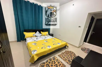 Room / Bedroom image for: Apartment - 2 Bedrooms - 3 Bathrooms for rent in Al Jurf 2 - Al Jurf - Ajman Downtown - Ajman, Image 1
