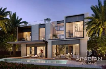Outdoor House image for: Villa - 5 Bedrooms - 6 Bathrooms for sale in Palm Hills - Dubai Hills Estate - Dubai, Image 1