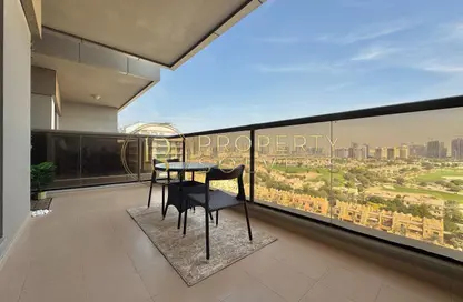 شقة - غرفة نوم - 2 حمامات للايجار في مساكن النخبة الرياضية 10 - مساكن النخبة الرياضية - مدينة دبي الرياضية - دبي