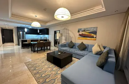 Apartment - 1 Bedroom - 2 Bathrooms for rent in Al Salam Tower - Tourist Club Area - Abu Dhabi