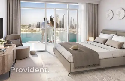 شقة - غرفة نوم - 1 حمام للبيع في قصر الشاطئ - إعمار بيتشفرونت - دبي هاربور - دبي