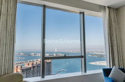 Apartment - Studio - 1 Bathroom for rent in The Palm Tower - Palm Jumeirah - Dubai