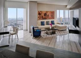 Living / Dining Room image for: Apartment - 2 bedrooms - 3 bathrooms for rent in Hyatt Regency Creek Heights Residences - Dubai Healthcare City - Dubai, Image 1