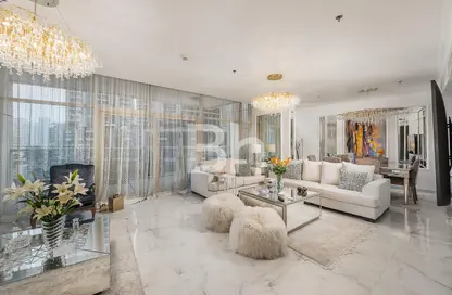 Apartment - 3 Bedrooms - 4 Bathrooms for rent in Continental Tower - Dubai Marina - Dubai