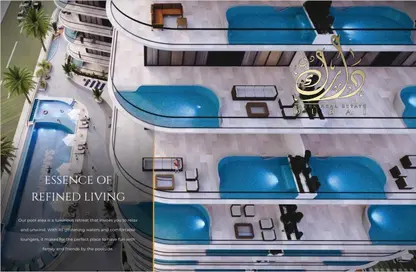 Apartment - 1 Bathroom for sale in Samana Portofino - Dubai Production City (IMPZ) - Dubai