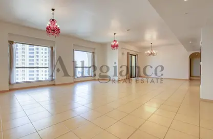 Apartment - 4 Bedrooms - 6 Bathrooms for rent in Rimal 2 - Rimal - Jumeirah Beach Residence - Dubai