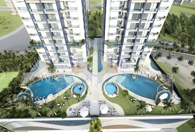 Apartment - 2 Bedrooms - 3 Bathrooms for sale in Samana Waves 2 - Samana Waves - Jumeirah Village Circle - Dubai
