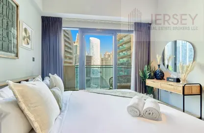 Apartment - 1 Bedroom - 2 Bathrooms for rent in Merano Tower - Business Bay - Dubai