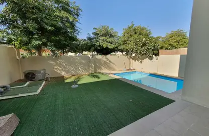 Villa - 5 Bedrooms - 6 Bathrooms for rent in Desert Style - Al Reef Villas - Al Reef - Abu Dhabi
