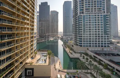 Office Space - Studio - 2 Bathrooms for sale in Wind Tower 2 - JLT Cluster B - Jumeirah Lake Towers - Dubai