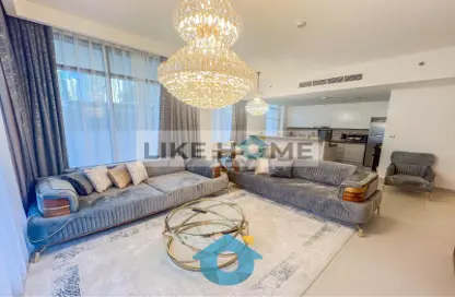Living Room image for: Apartment - 2 Bedrooms - 2 Bathrooms for rent in The Cove Building 3 - The Cove - Dubai Creek Harbour (The Lagoons) - Dubai, Image 1