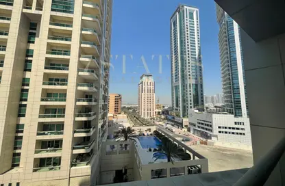 Apartment - Studio - 1 Bathroom for rent in Skyview Tower - Dubai Marina - Dubai