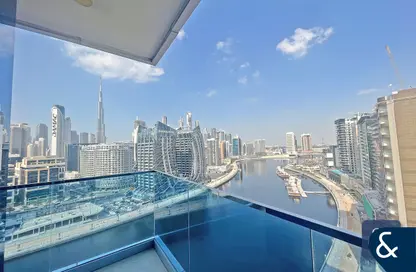 Apartment - 2 Bedrooms - 3 Bathrooms for rent in Waves Tower - Business Bay - Dubai