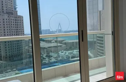 شقة - غرفة نوم - 2 حمامات للايجار في رويال أوشيانيك - دبي مارينا - دبي