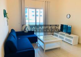 Living Room image for: Apartment - 1 bedroom - 2 bathrooms for rent in Orchidea Building - Jumeirah Village Circle - Dubai, Image 1