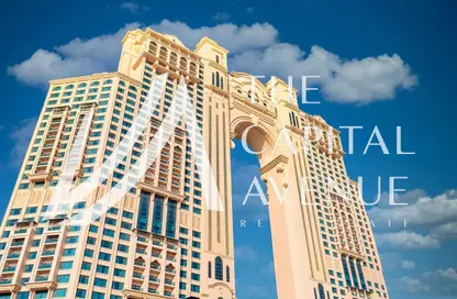 Apartment - 3 Bedrooms - 3 Bathrooms for rent in Fairmont Marina Residences - The Marina - Abu Dhabi