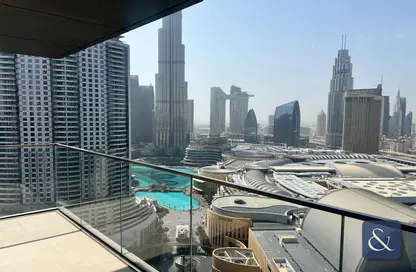Apartment - 3 Bedrooms - 3 Bathrooms for rent in Boulevard Point - Downtown Dubai - Dubai