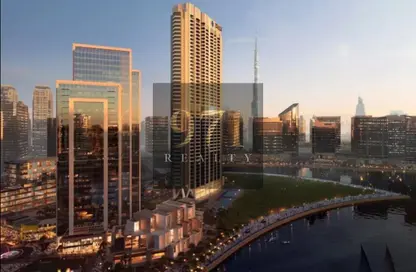 شقة - غرفة نوم - 2 حمامات للبيع في بنينسولا ثري - بنينسولا - الخليج التجاري - دبي