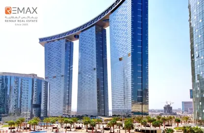 Apartment - 1 Bedroom - 2 Bathrooms for rent in The Gate Tower 3 - Shams Abu Dhabi - Al Reem Island - Abu Dhabi