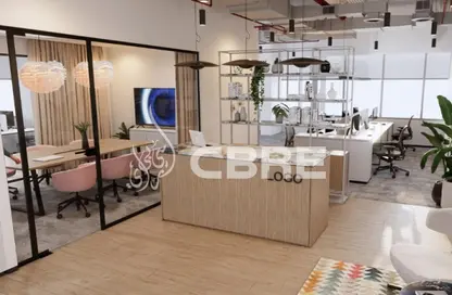 Office Space - Studio - 1 Bathroom for rent in One by Omniyat - Business Bay - Dubai