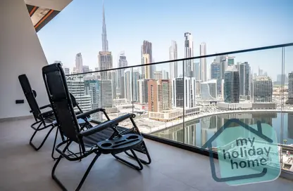 Apartment - 1 Bedroom - 2 Bathrooms for rent in Binghatti Canal - Business Bay - Dubai