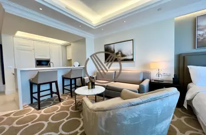 Apartment - Studio - 1 Bathroom for rent in The Address BLVD Sky Collection - Downtown Dubai - Dubai