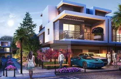 Townhouse - 4 Bedrooms - 4 Bathrooms for sale in Violet 3 - Damac Hills 2 - Dubai