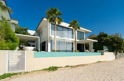 Villa - 5 Bedrooms - 6 Bathrooms for sale in Garden Homes Frond M - Garden Homes - Palm Jumeirah - Dubai