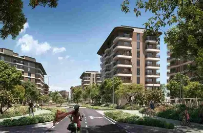 Outdoor Building image for: Apartment - 1 Bedroom - 1 Bathroom for sale in Gardenia Bay - Yas Island - Abu Dhabi, Image 1