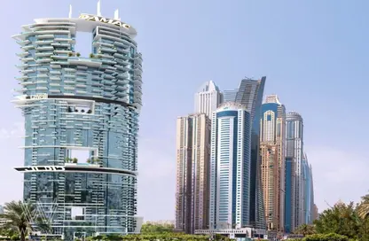 Apartment - 2 Bedrooms - 2 Bathrooms for sale in Cavalli Casa Tower - Al Sufouh 2 - Al Sufouh - Dubai