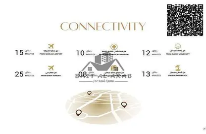 Apartment - 1 Bedroom - 2 Bathrooms for sale in Nuaimia Two Tower - Al Nuaimiya - Ajman