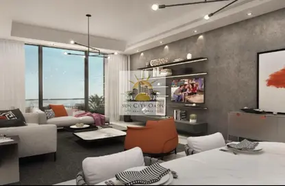 Apartment - 3 Bedrooms - 5 Bathrooms for sale in La Plage Tower 2 - Al Mamzar - Sharjah - Sharjah