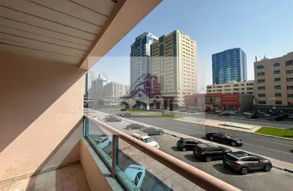Balcony image for: Apartment - 1 Bedroom - 2 Bathrooms for rent in Ajman One Tower 1 - Ajman One - Ajman Downtown - Ajman, Image 1