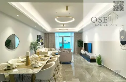 Apartment - 3 Bedrooms - 3 Bathrooms for sale in Ajman Creek Towers - Al Rashidiya 1 - Al Rashidiya - Ajman