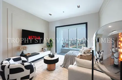 Apartment - 1 Bedroom - 2 Bathrooms for rent in Elite Residence - Dubai Marina - Dubai