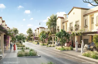Townhouse - 3 Bedrooms - 5 Bathrooms for rent in Bloom Living - Zayed City (Khalifa City C) - Khalifa City - Abu Dhabi