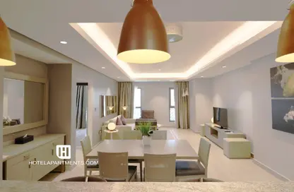 Apartment - 1 Bedroom - 2 Bathrooms for rent in Wyndham residences - The Palm - Palm Jumeirah - Dubai