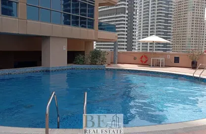 Apartment - 1 Bedroom - 2 Bathrooms for rent in Zumurud Tower - Dubai Marina - Dubai