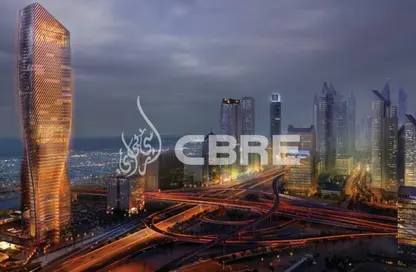 Office Space - Studio - 1 Bathroom for rent in Al Wasl Tower - Sheikh Zayed Road - Dubai