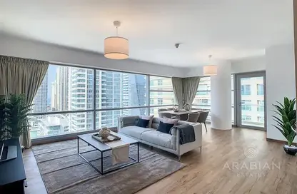 Living / Dining Room image for: Apartment - 3 Bedrooms - 5 Bathrooms for sale in La Riviera - Dubai Marina - Dubai, Image 1