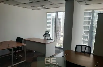 Office Space - Studio - 1 Bathroom for rent in The Binary Tower - Business Bay - Dubai