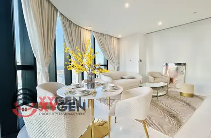 Apartment - 2 Bedrooms - 2 Bathrooms for rent in Burj Mohammed Bin Rashid at WTC - Corniche Road - Abu Dhabi